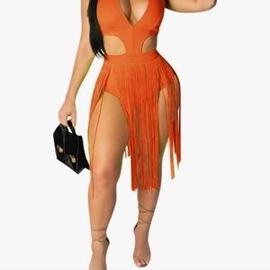 Fringe Monokini